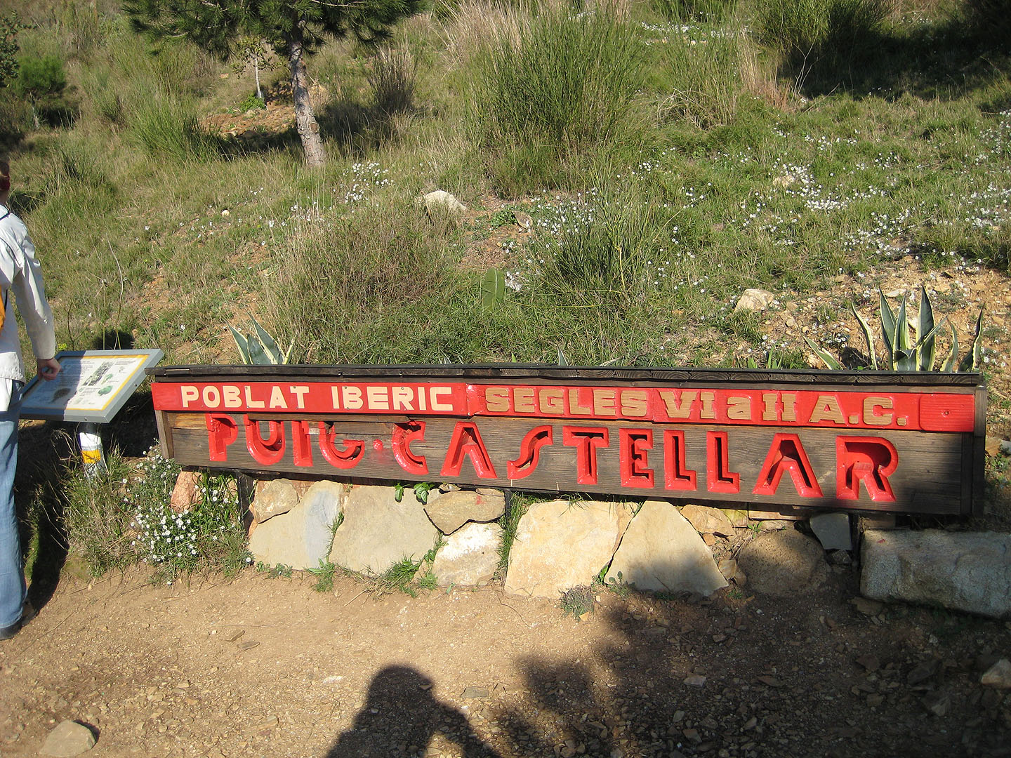 L’anunci del Poblat Ibèric de Puig Castellar.