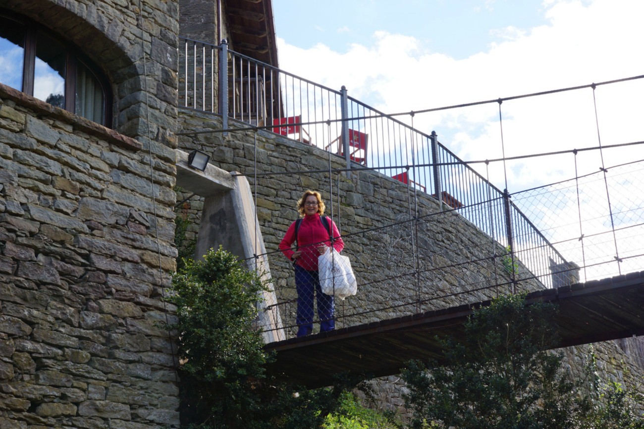 Pont penjat de Rupit.