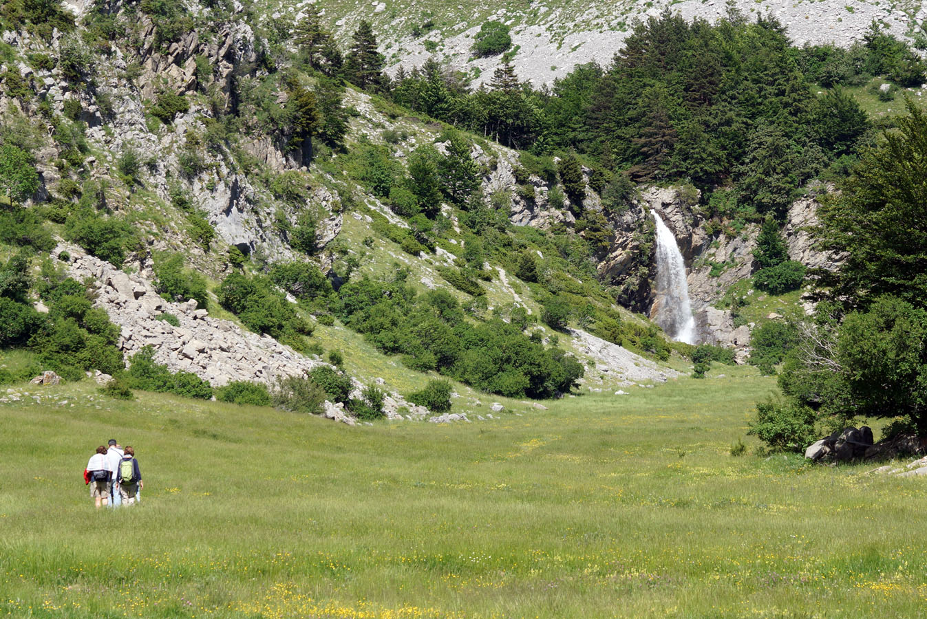 Cascada La Chorrota - Plans de Lizara -  Aragüés del Puerto - Huesca.