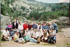 Grupo en Laguna Negra