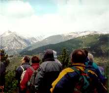 Vista al fondo de Vallter