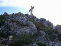 La cruz de la Atalaya del Montmell
