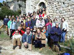 Parte de los partipantes en la excursin