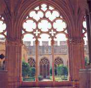 Detalle del claustro