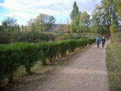 Caminando por el parque de la Grajera