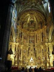 Retablo barroco de la iglesia de la Asunción de Navarrete