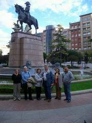 De paseo por Logroo, monumento al general Espartero en el Espoln